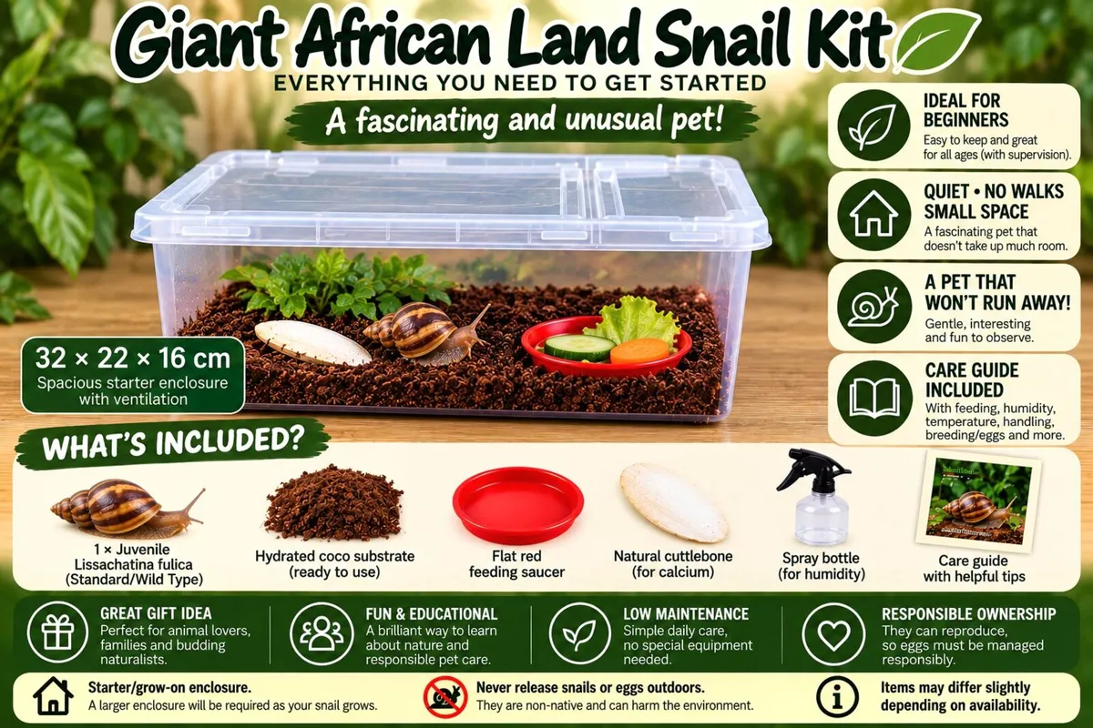 Giant African Land Snail Kit - Image 1