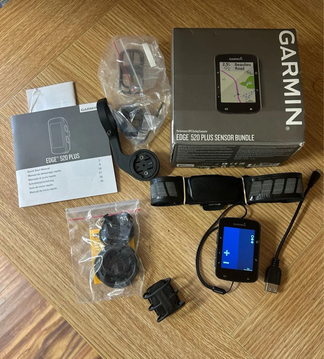Garmin Edge 520 Plus Bundle - Image 1