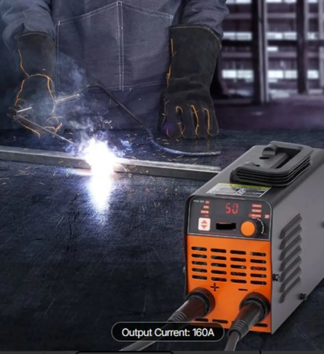 220V Stick Welder, 160A ARC/Lift TIG Welding - Image 4