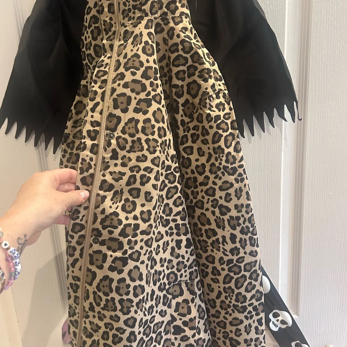 leopard print rain coat - Image 1