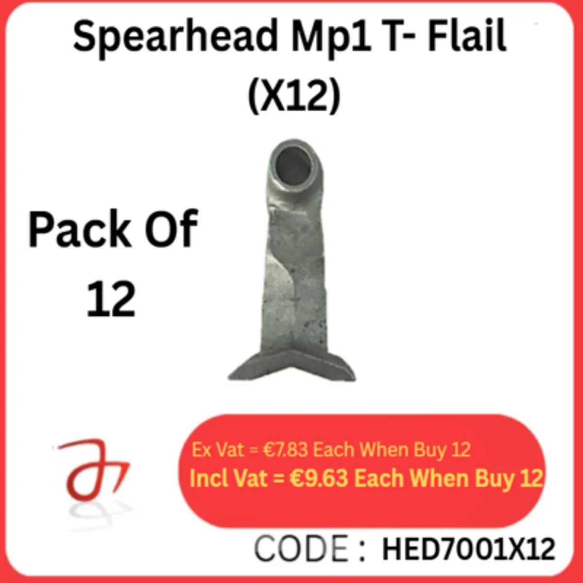 Spearhead Mp1 T- Flail ( X12) 7770713