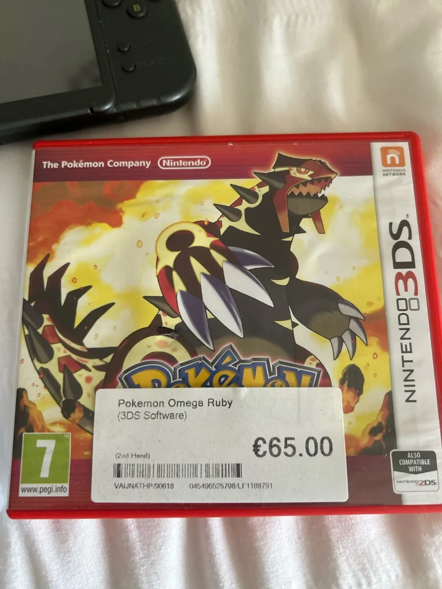 New 3DS XL Black + Pokémon Omega Ruby - Image 2