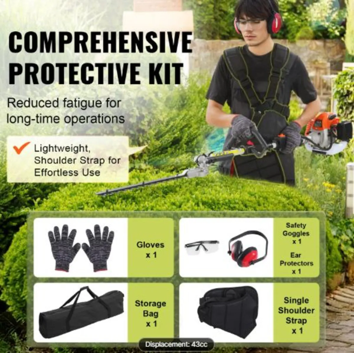 43CC 6-in-1 Multi-Functional Trimming Tools, Gas - Image 4