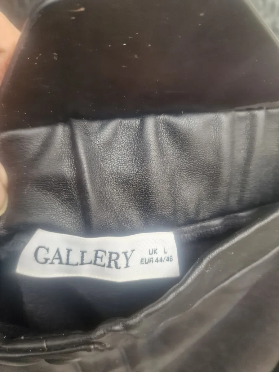 Ladies leather skirt - Image 3