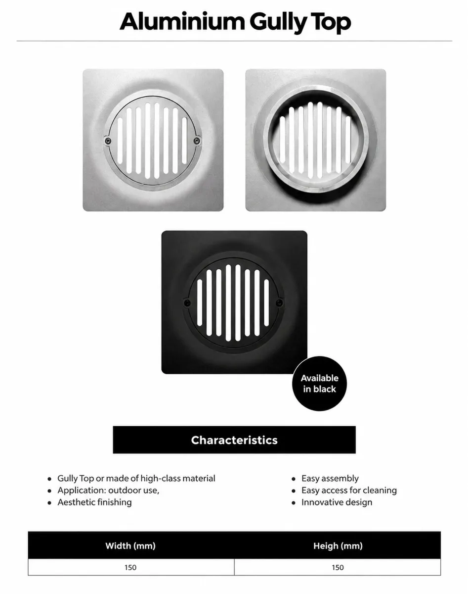 Recess Covers - stainless steel - Image 3