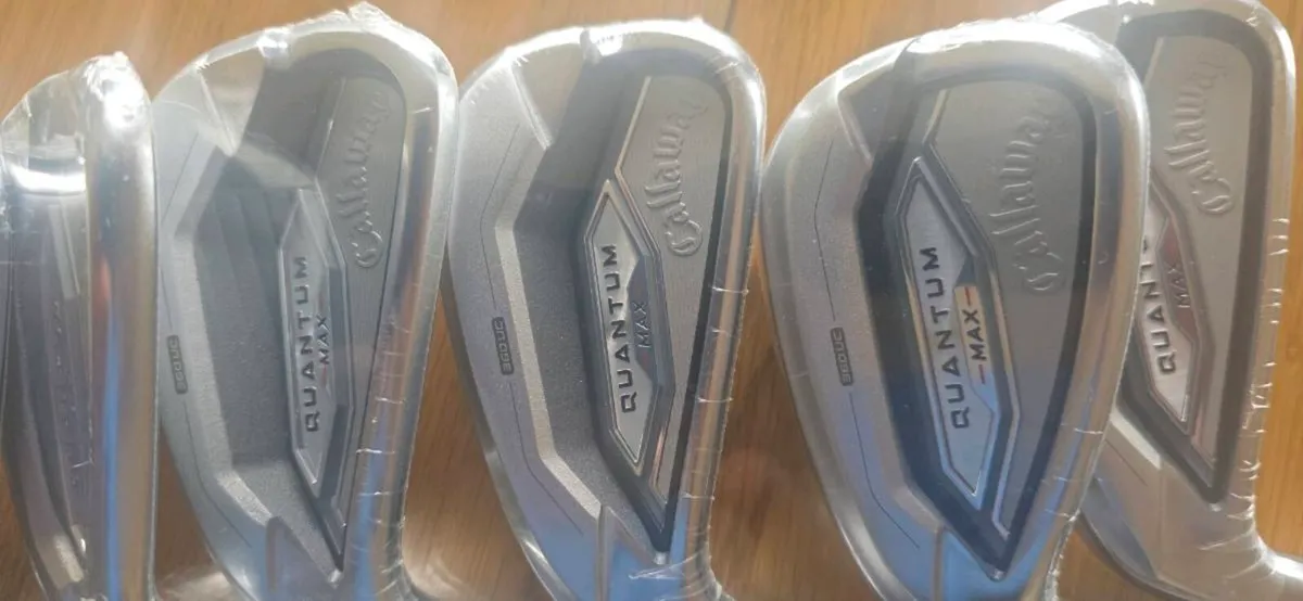 New callaway Quantum Left-handed graphite irons - Image 1