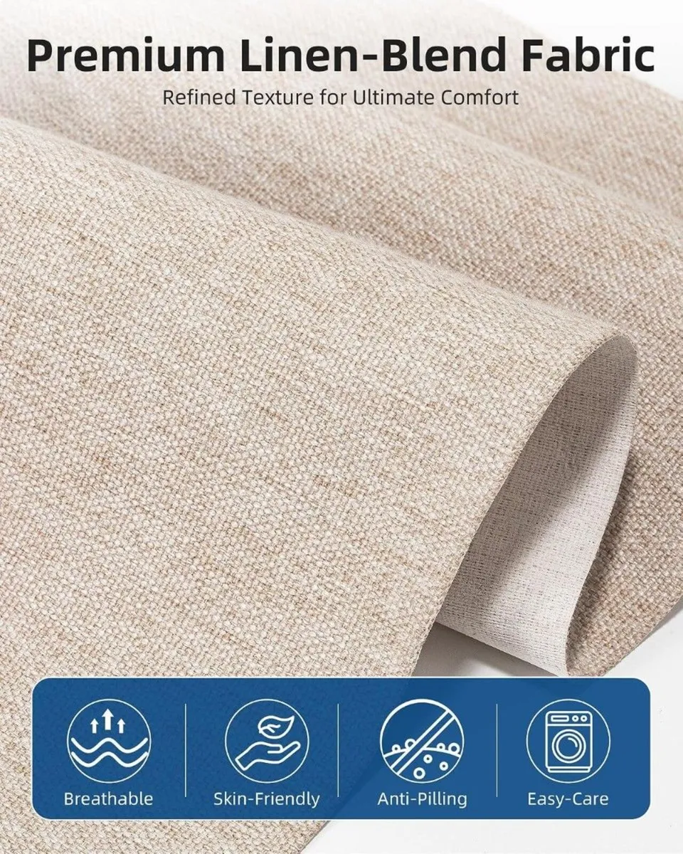 Ergonomic Office Chair Fabric Desk Chairs for Home - Image 3
