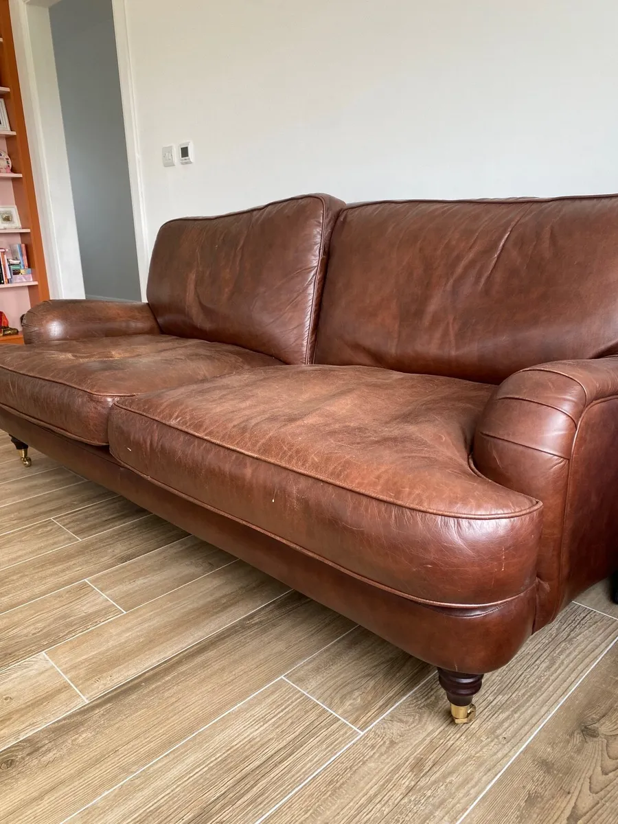Leather Couch - Image 3
