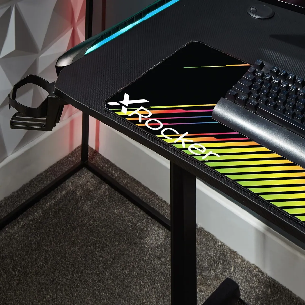 X Rocker Panther RGB Gaming Desk with Neo - Image 4