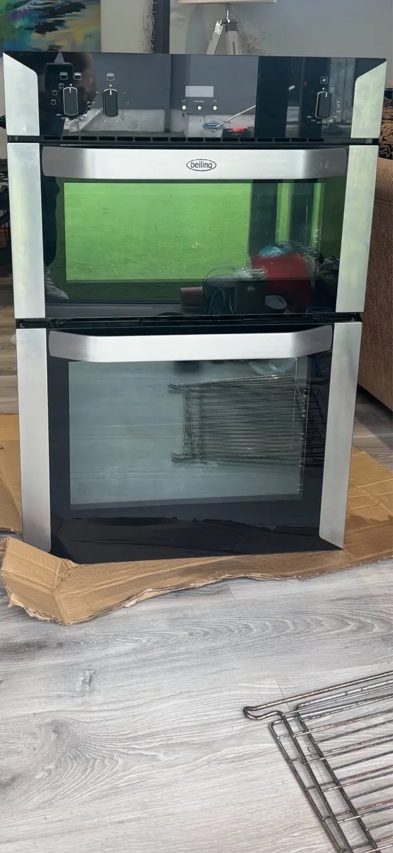 Oven, Belling Ceramic Hob & Glass Extractor Hood - Image 2
