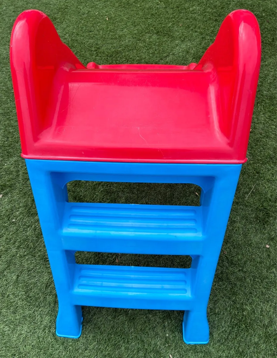 Dolu Toddler First Slide – Red & Blue - Image 2