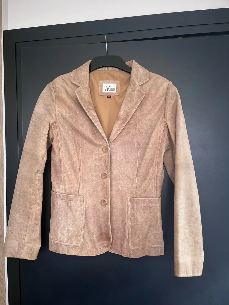 Leather blazer - Image 1