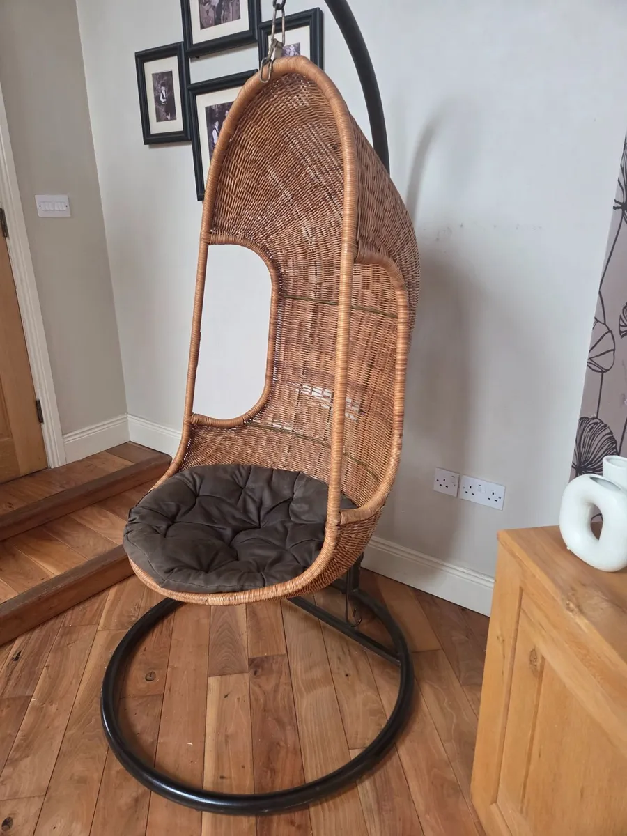 Basket swing egg chair - Image 3