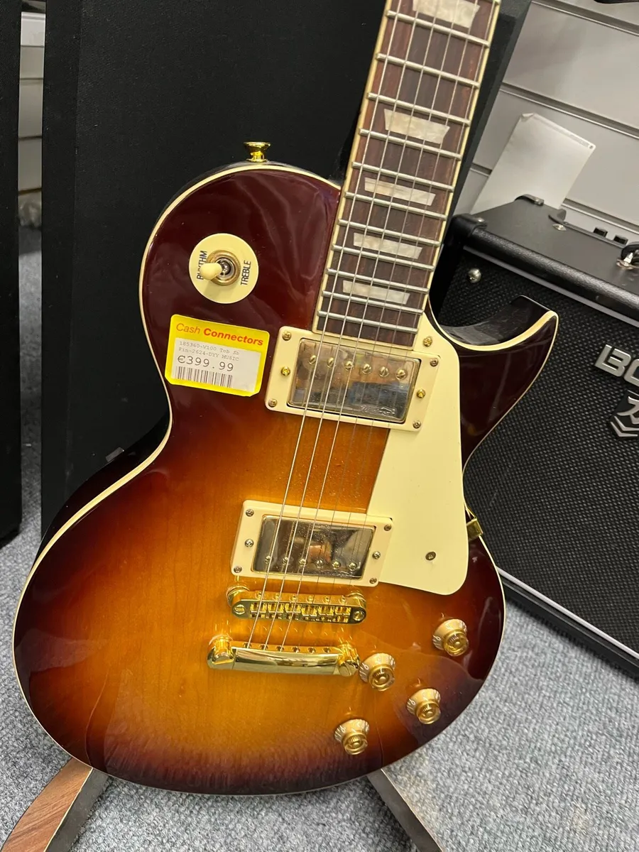 Vintage V100 Tobacco Burst Electric Guitar - Image 2