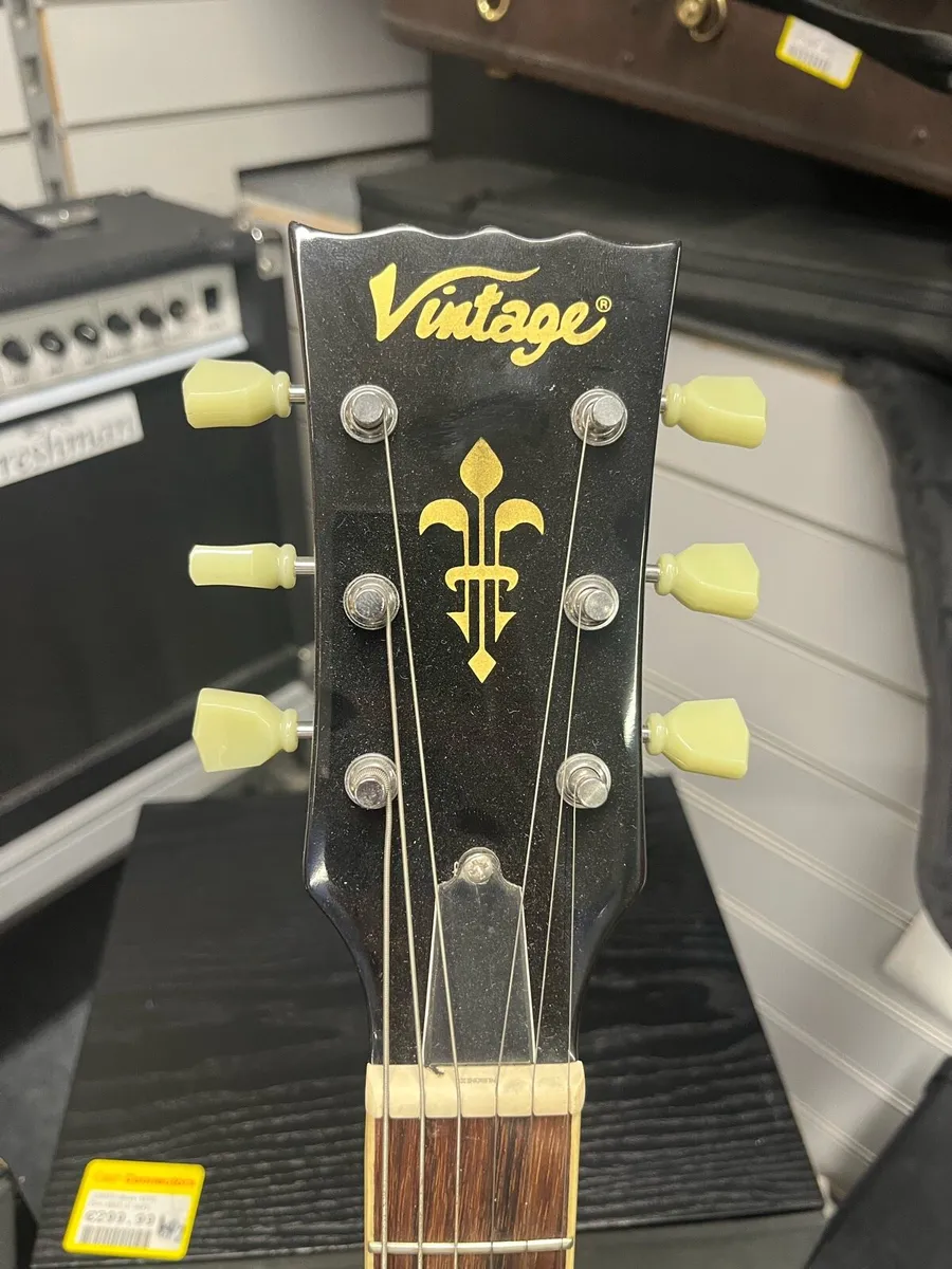 Vintage V100 Electric Guitar - Image 3