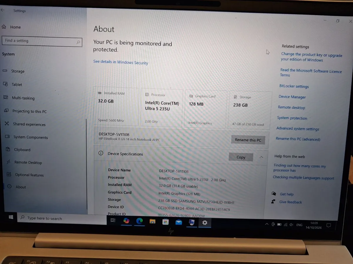 HP EliteBook 8 G1i 14 inch Notebook AI PC - Image 4