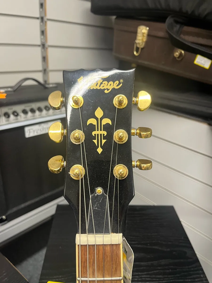 Vintage V100 Electric Guitar - Image 3