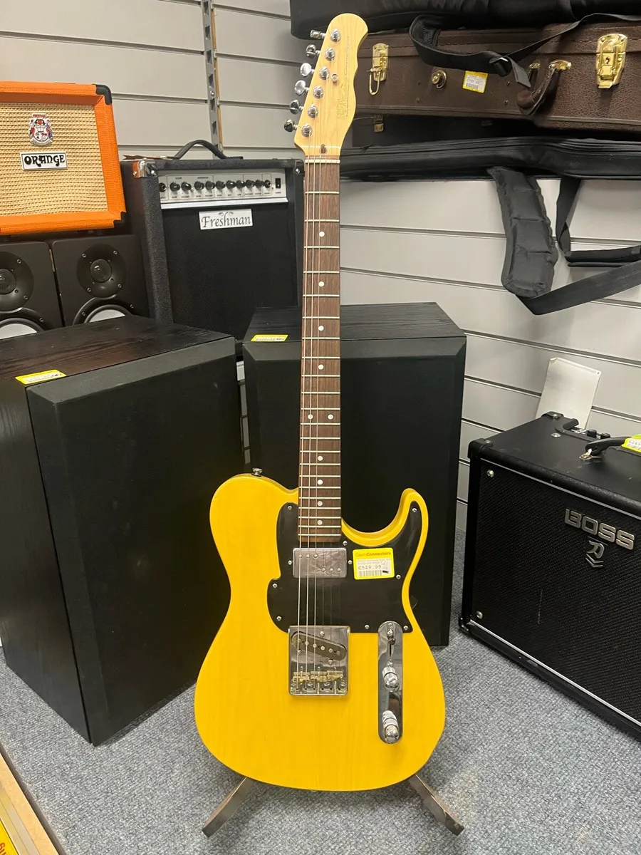 FretKing Telecaster Style Electric Guitar - Image 1