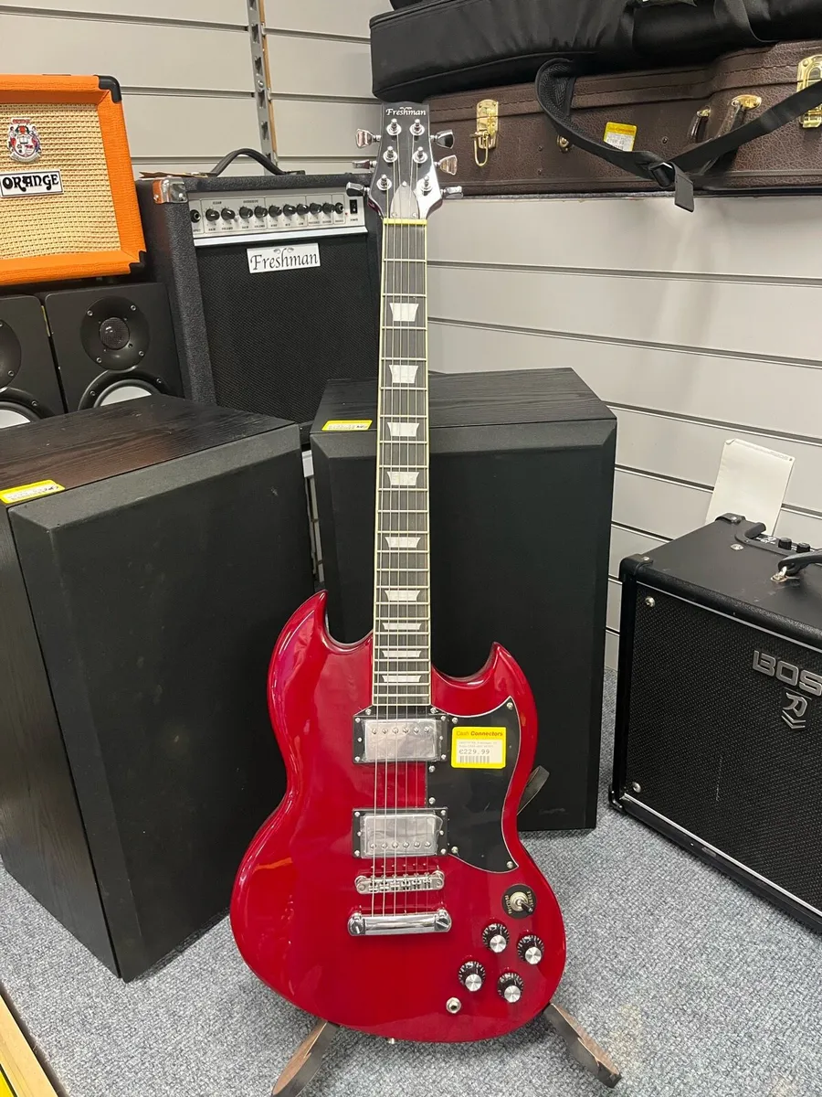 Freshman SG Style Electric Guitar - Image 1