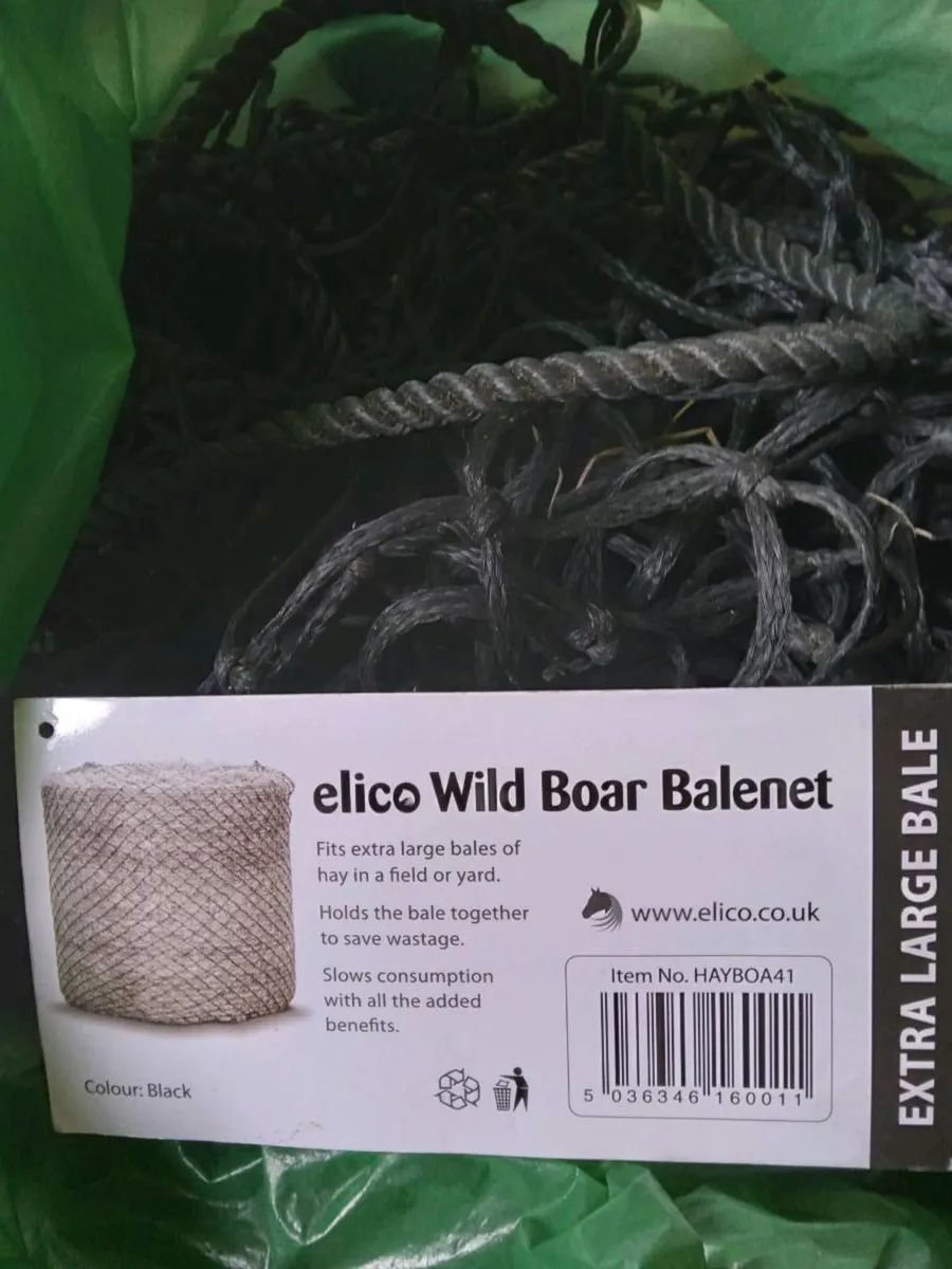 XL Big Round Bale Haynet/ Balenet - Image 1