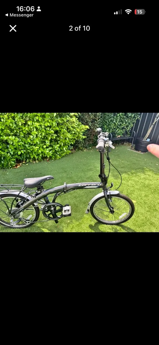 Carrera intercity folding bike - Image 1