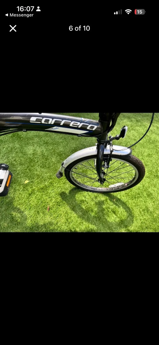 Carrera intercity folding bike - Image 4