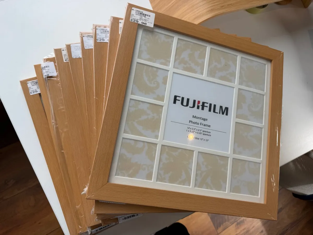 Fujifilm Montage Photo Frames 12x12 – Oak Effect –
