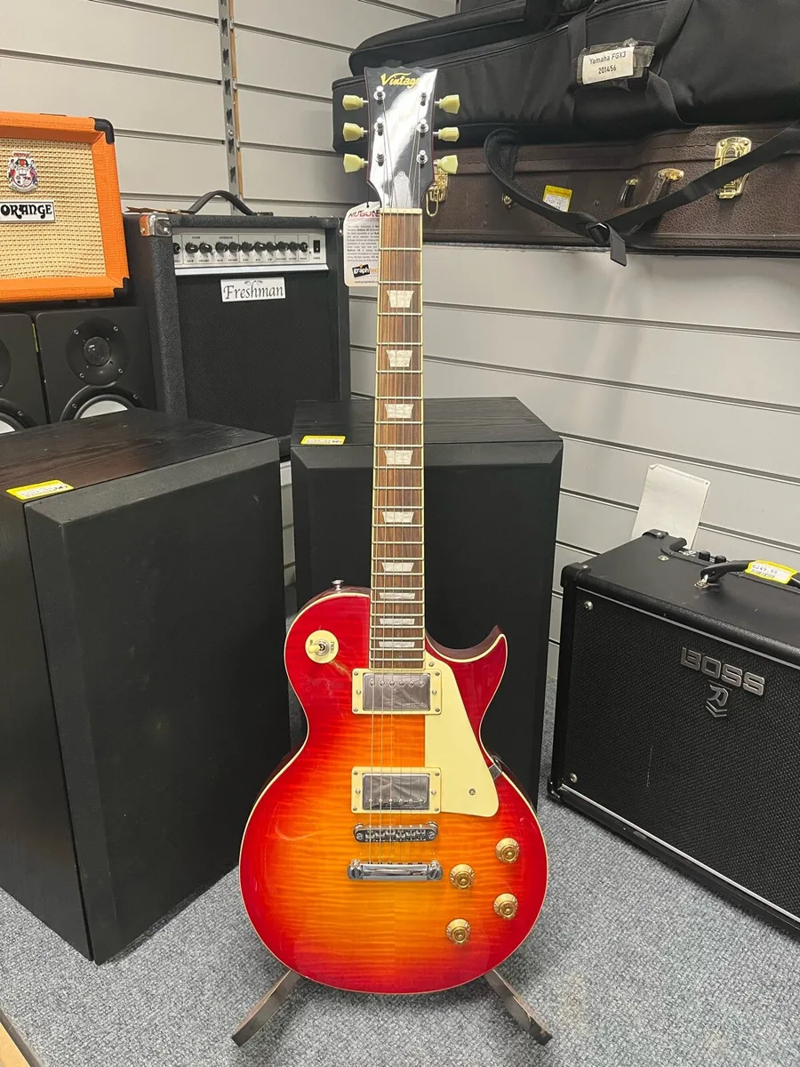 Vintage V100 Electric Guitar - Image 1