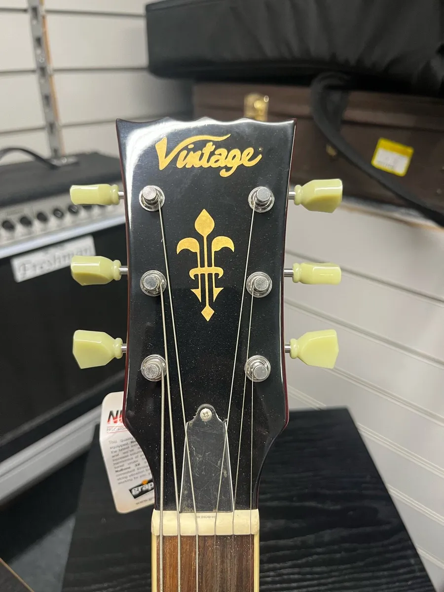 Vintage V100 Electric Guitar - Image 3