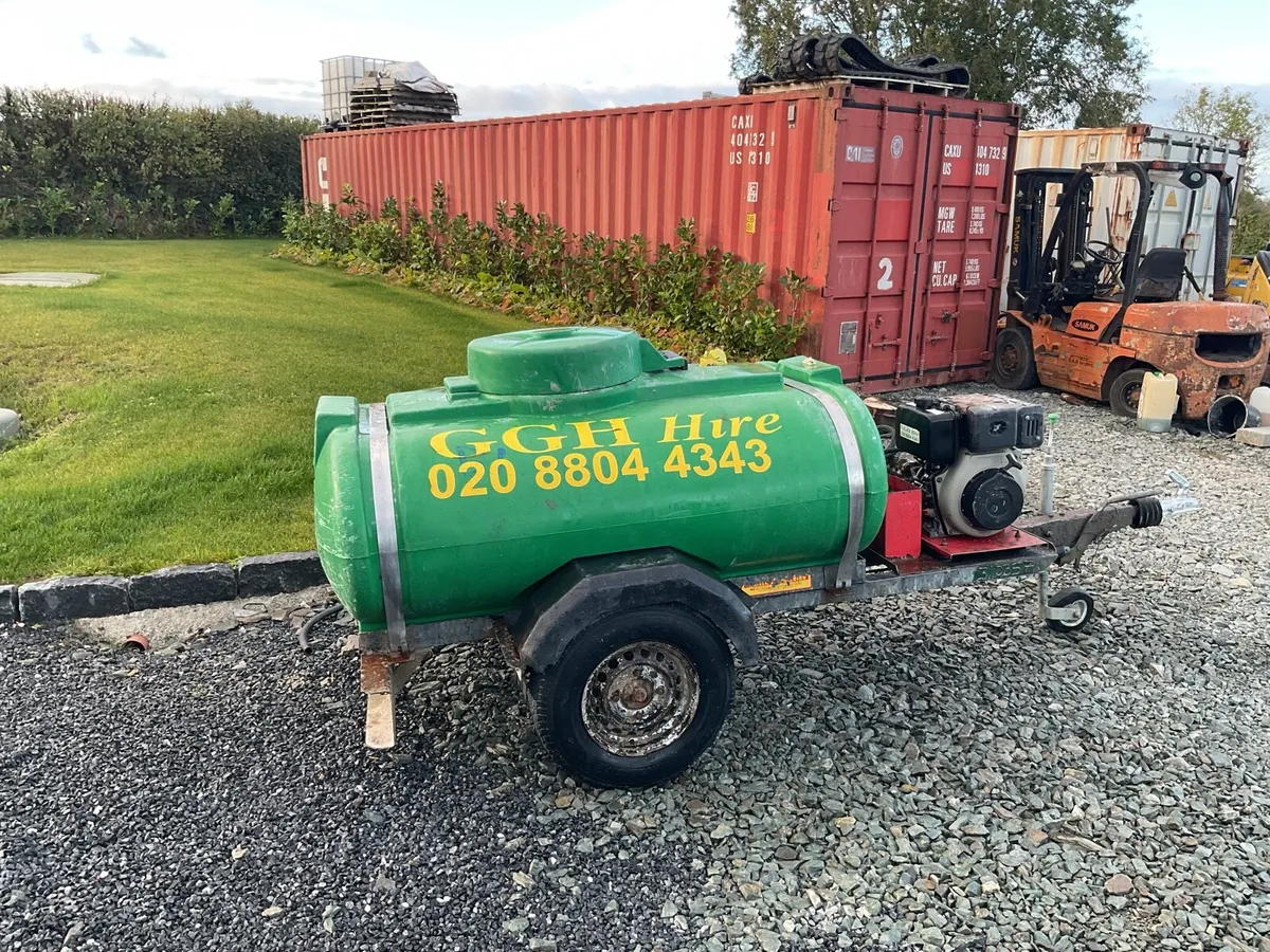 Pressure wash bowser - Image 1