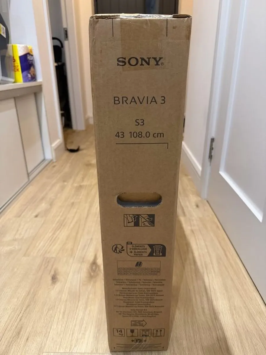 Brand New Sealed Sony BRAVIA 3 43" 4K Smart TV (K-43S3) - Image 3