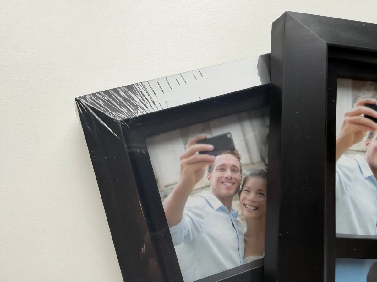 Multi-Opening Collage Photo Frames – Black & White - Image 4
