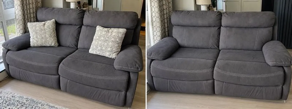 REDUCED 2.5 Seat Harvey Norman Elec Recline Sofa - Image 2