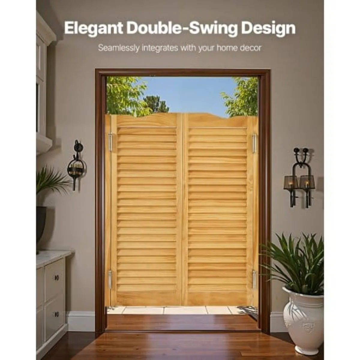 Swinging Cafe Doors, Arched Top Interior Saloon Do - Image 2