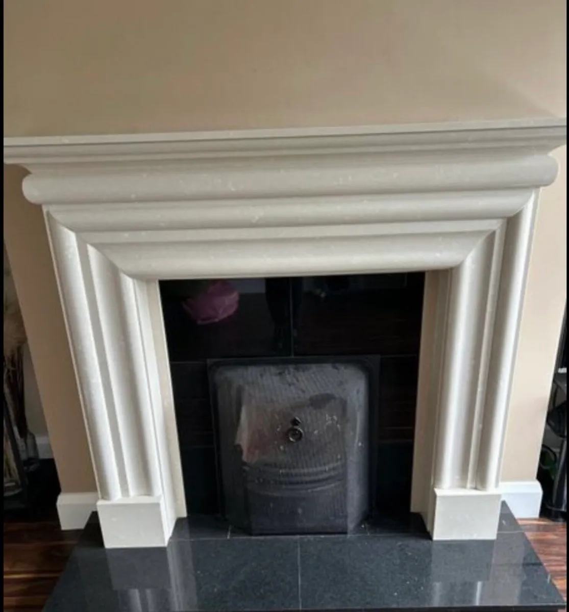 Fireplace surround marble