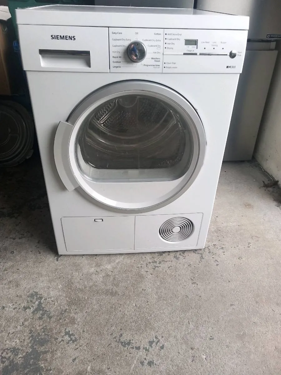 Siemens 8kg condenser dryer - Image 1