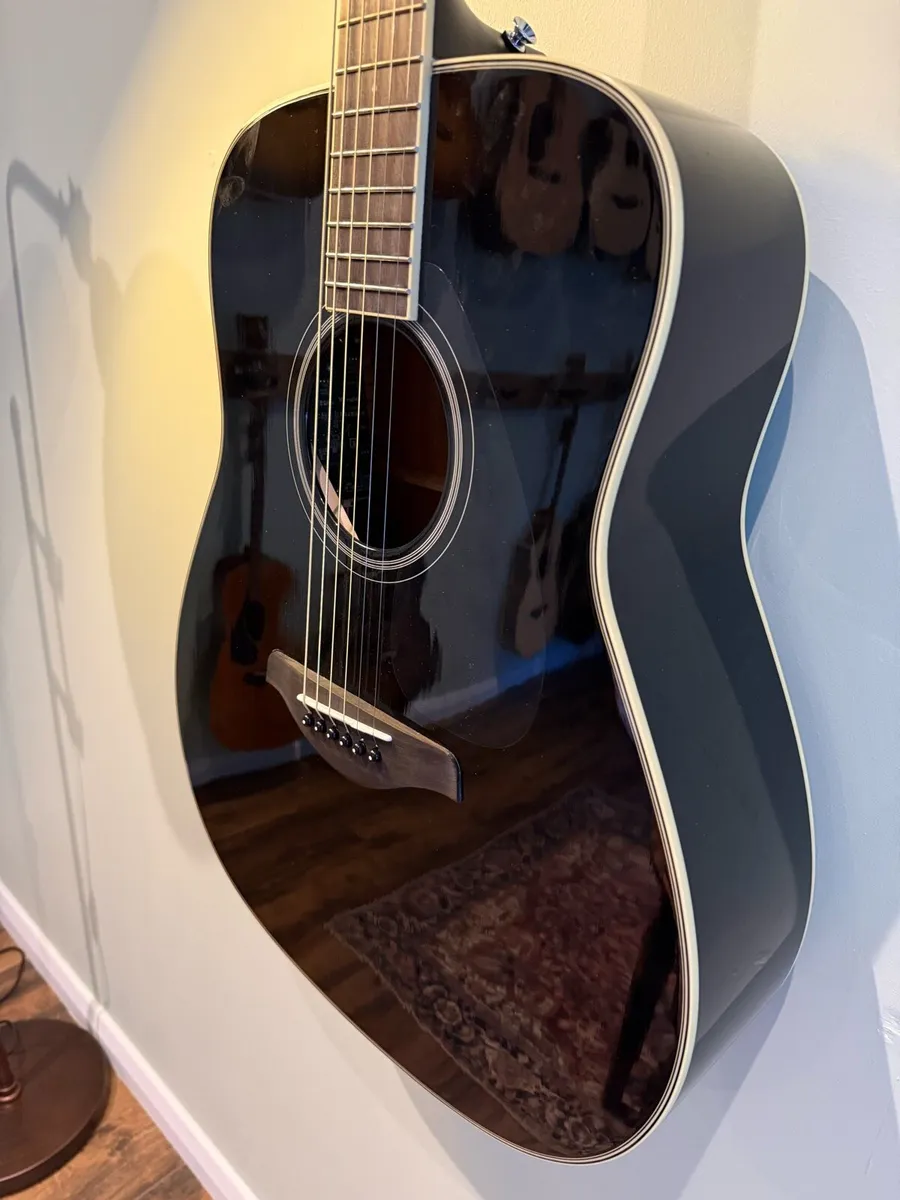 Yamaha FG-TA TransAcoustic – Black – Brand New - Image 3