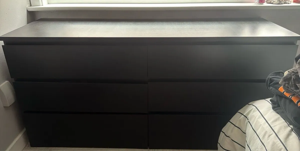 Malm chest of drawers - Image 3