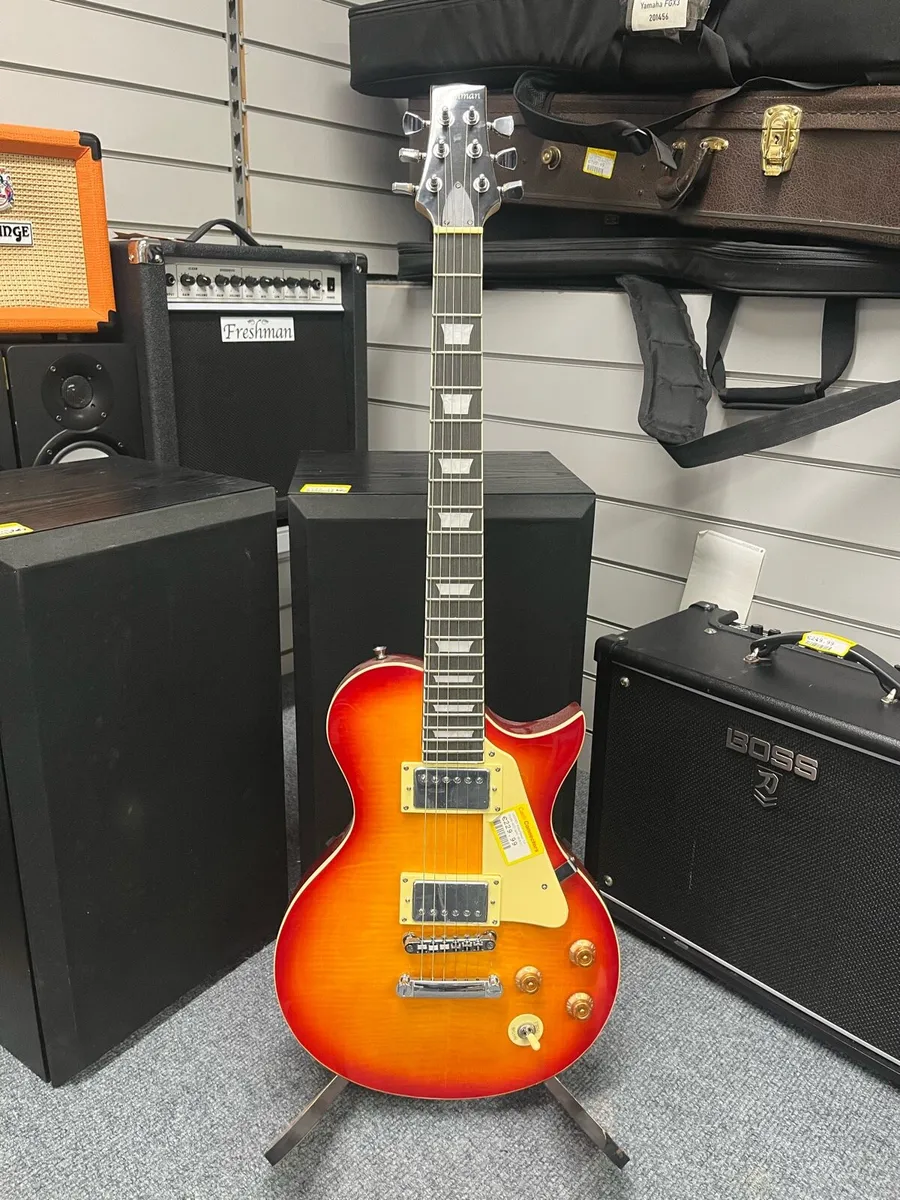 Freshman Les Paul Style Electric Guitar - Image 1