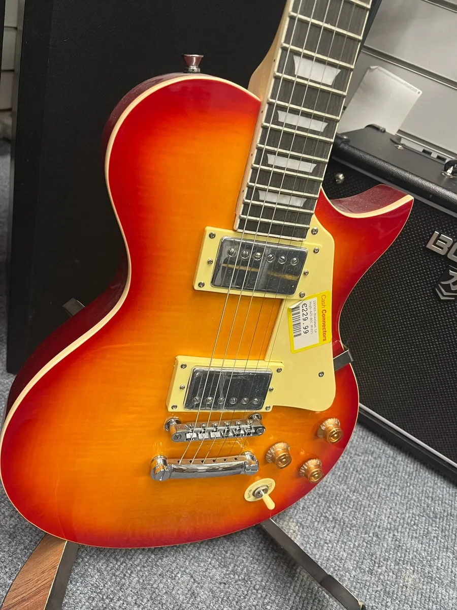Freshman Les Paul Style Electric Guitar - Image 2