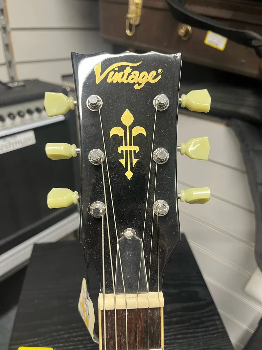 Vintage V100 Electric Guitar - Image 3