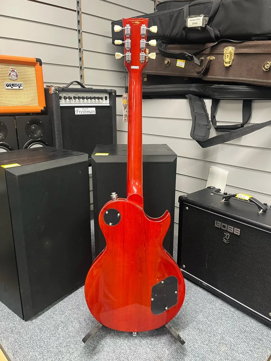 Vintage V100 Paradise Left Handed Electric Guitar - Image 4