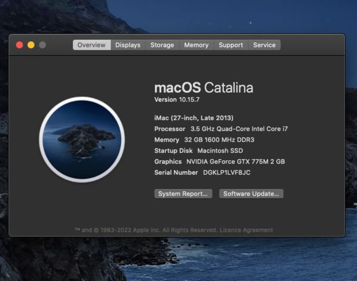 iMac  |  intel i7 32G Ram 1TB SSD - Image 2