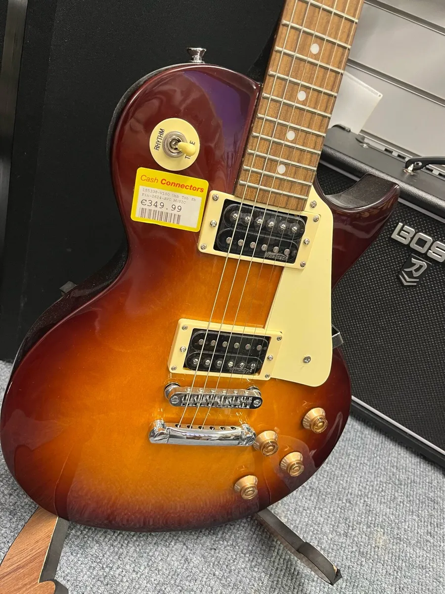Vintage V100 Tobacco Burst Electric Guitar - Image 2