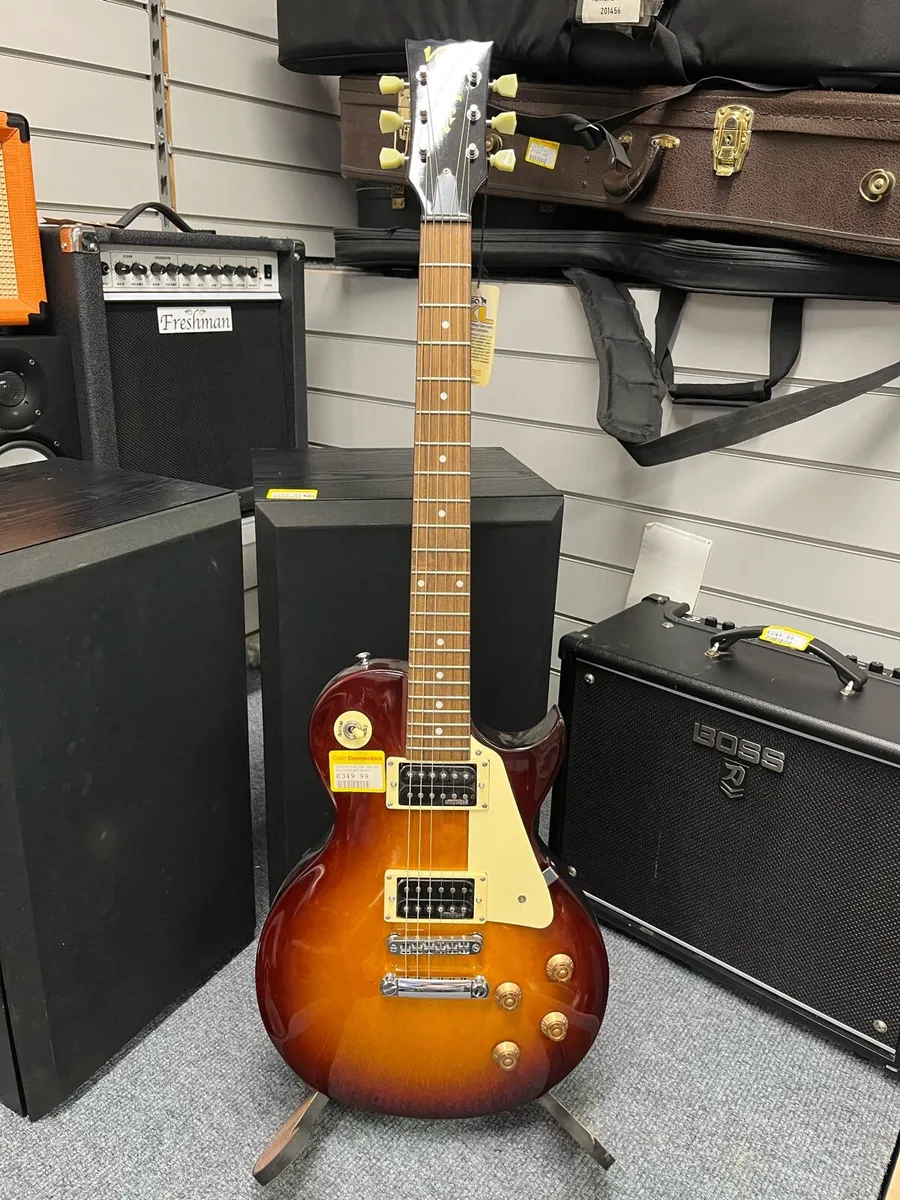 Vintage V100 Tobacco Burst Electric Guitar - Image 1