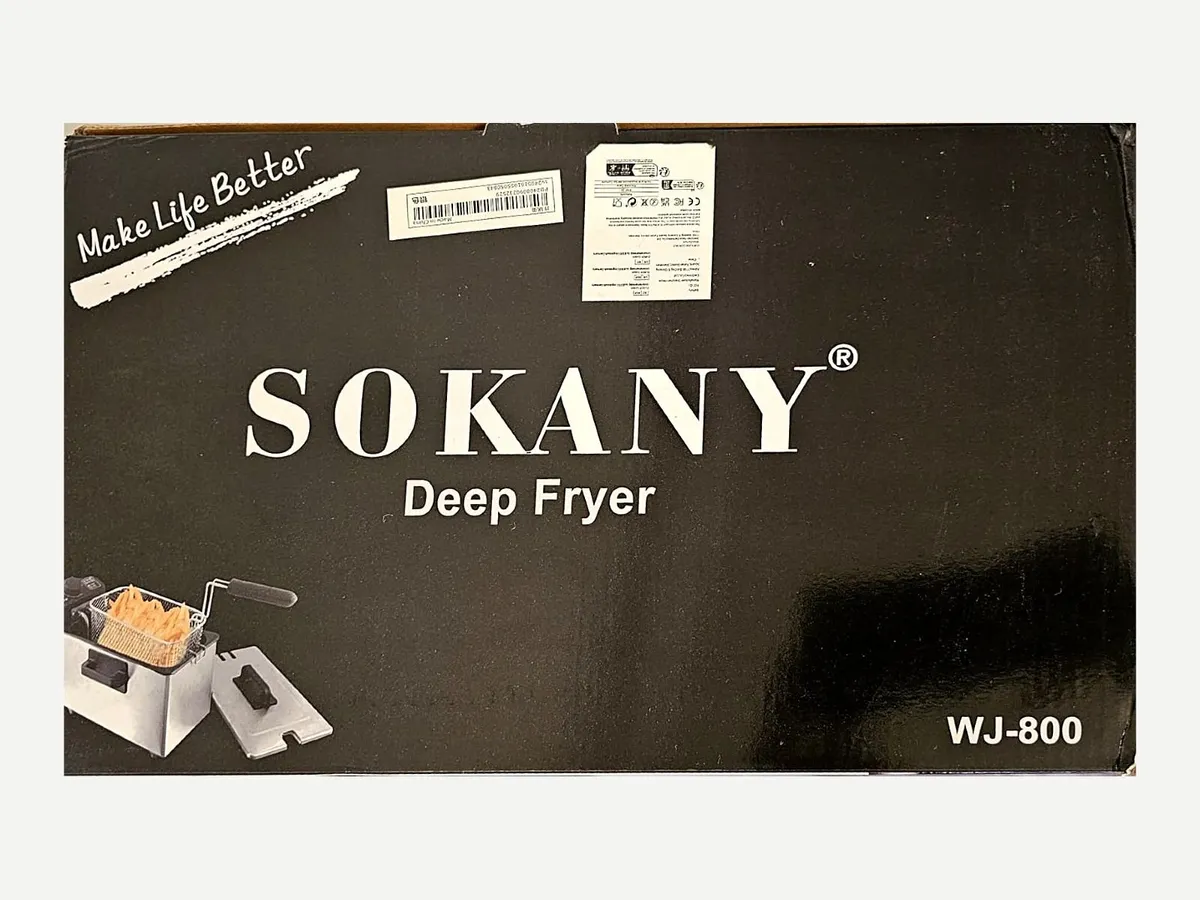 Sokany Deep Fryer 3.5L 2000W, New and Boxed - Image 3