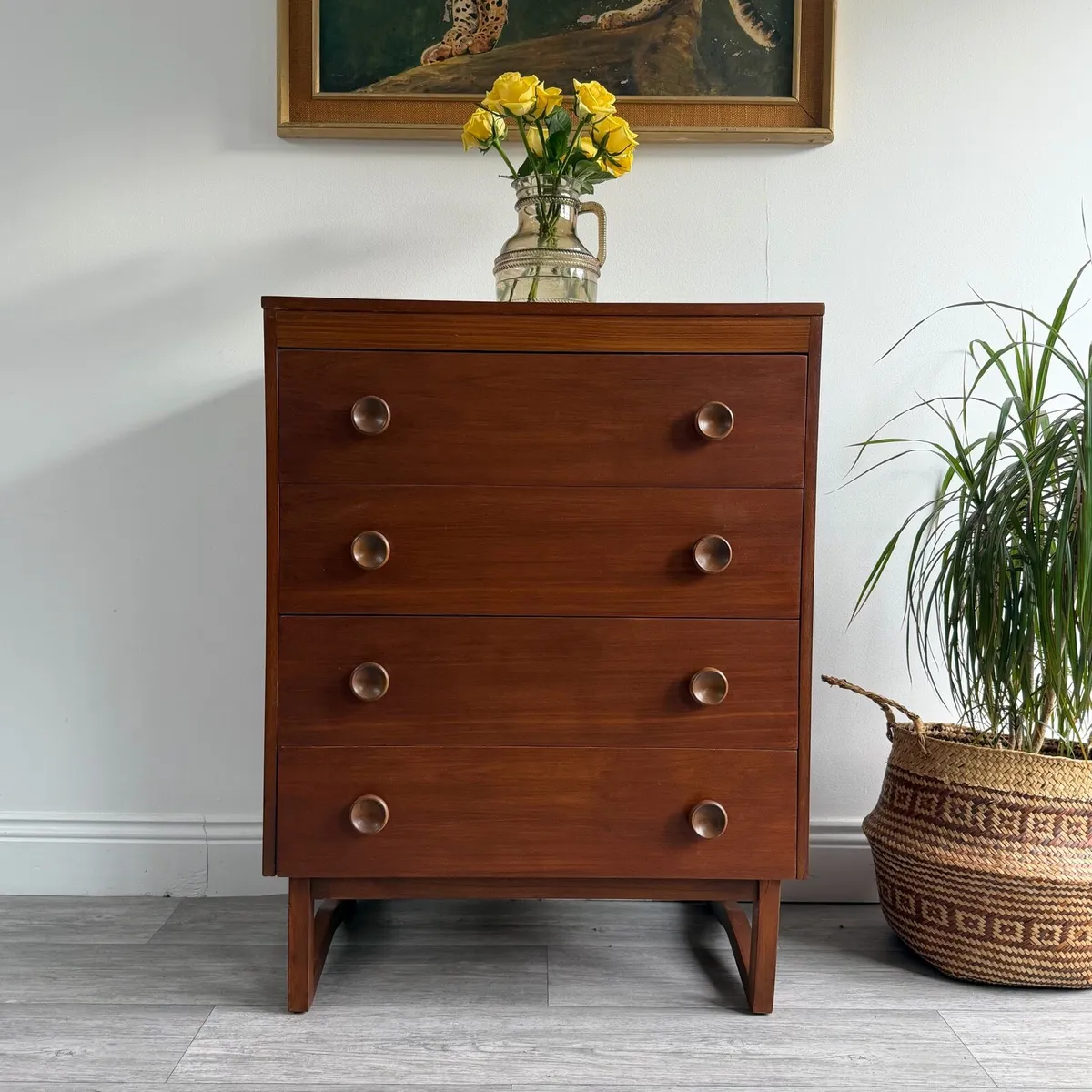 Mid Century Chest of Drawers - Image 1