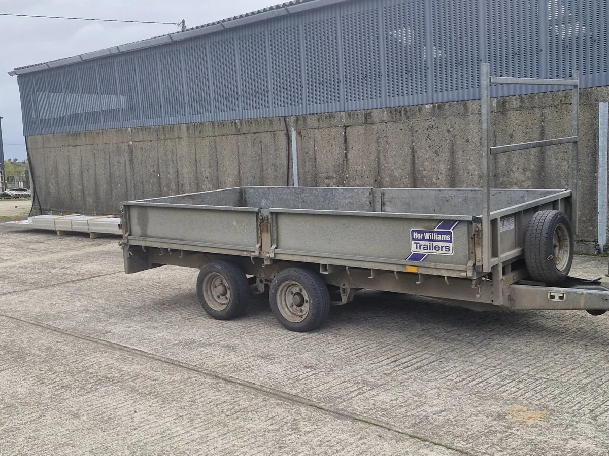 Ifor Williams trailer 12 x 5ft 6" - Image 3