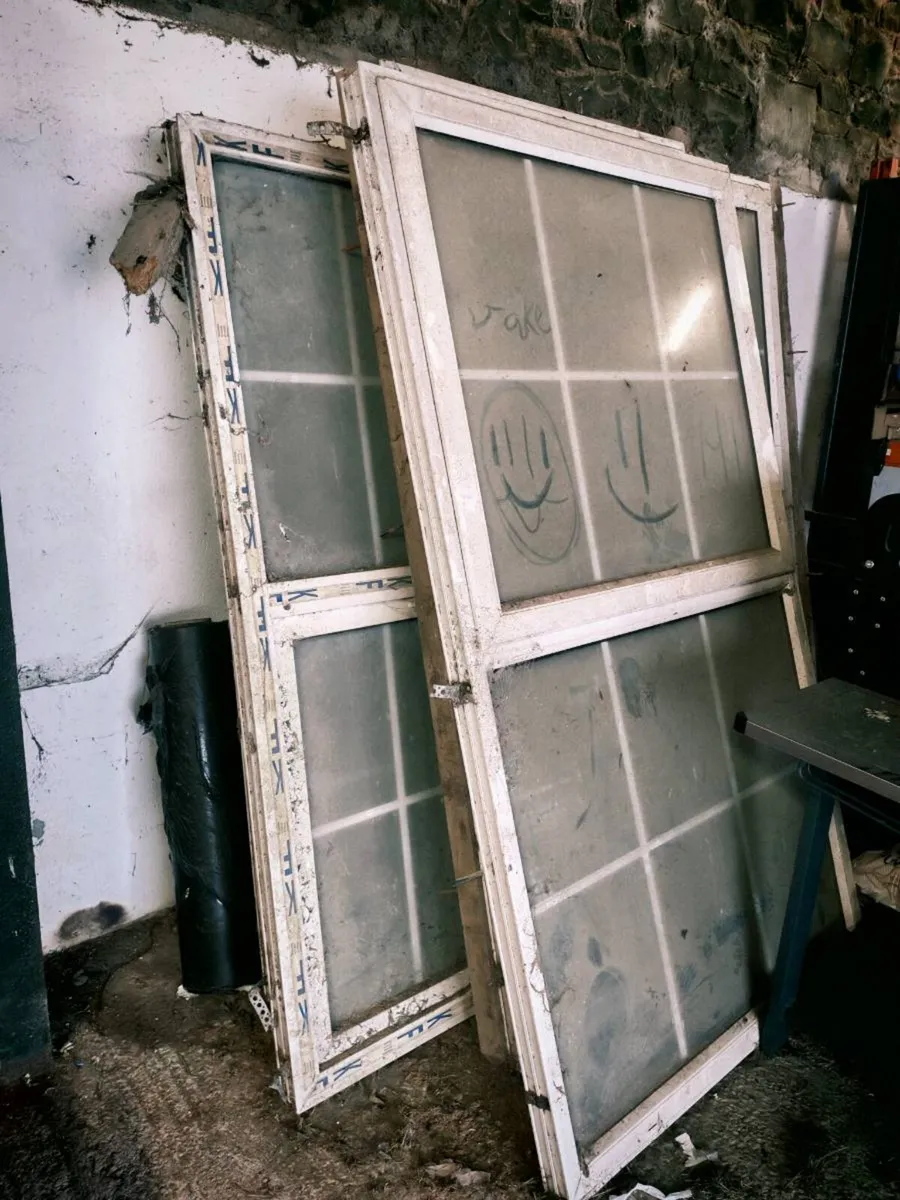 6 Large PVC windows and Sliding Door six six large
