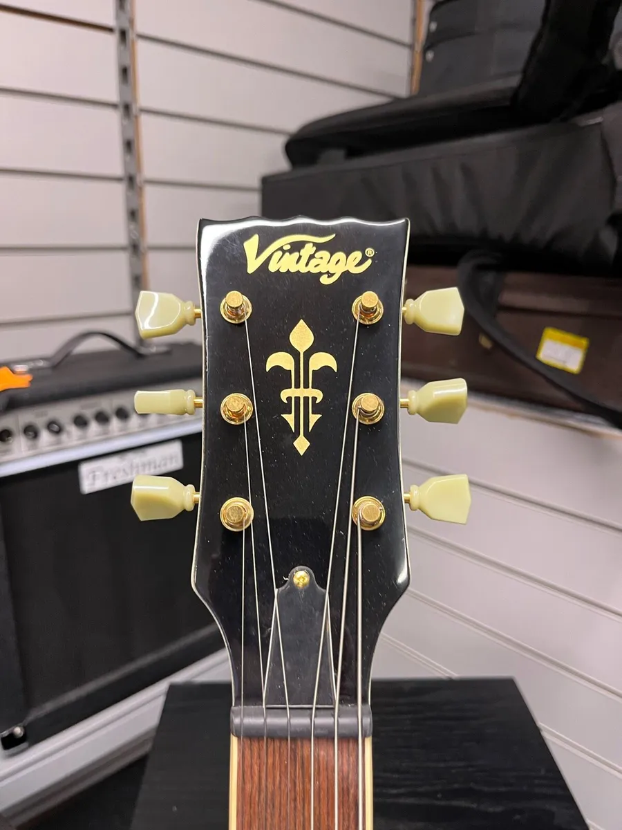 VIintage VS6 Left Handed Electric Guitar - Image 3